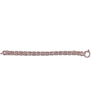 Milor Sterling silver Byzantine bracelet 7.5 inches Made in Italy